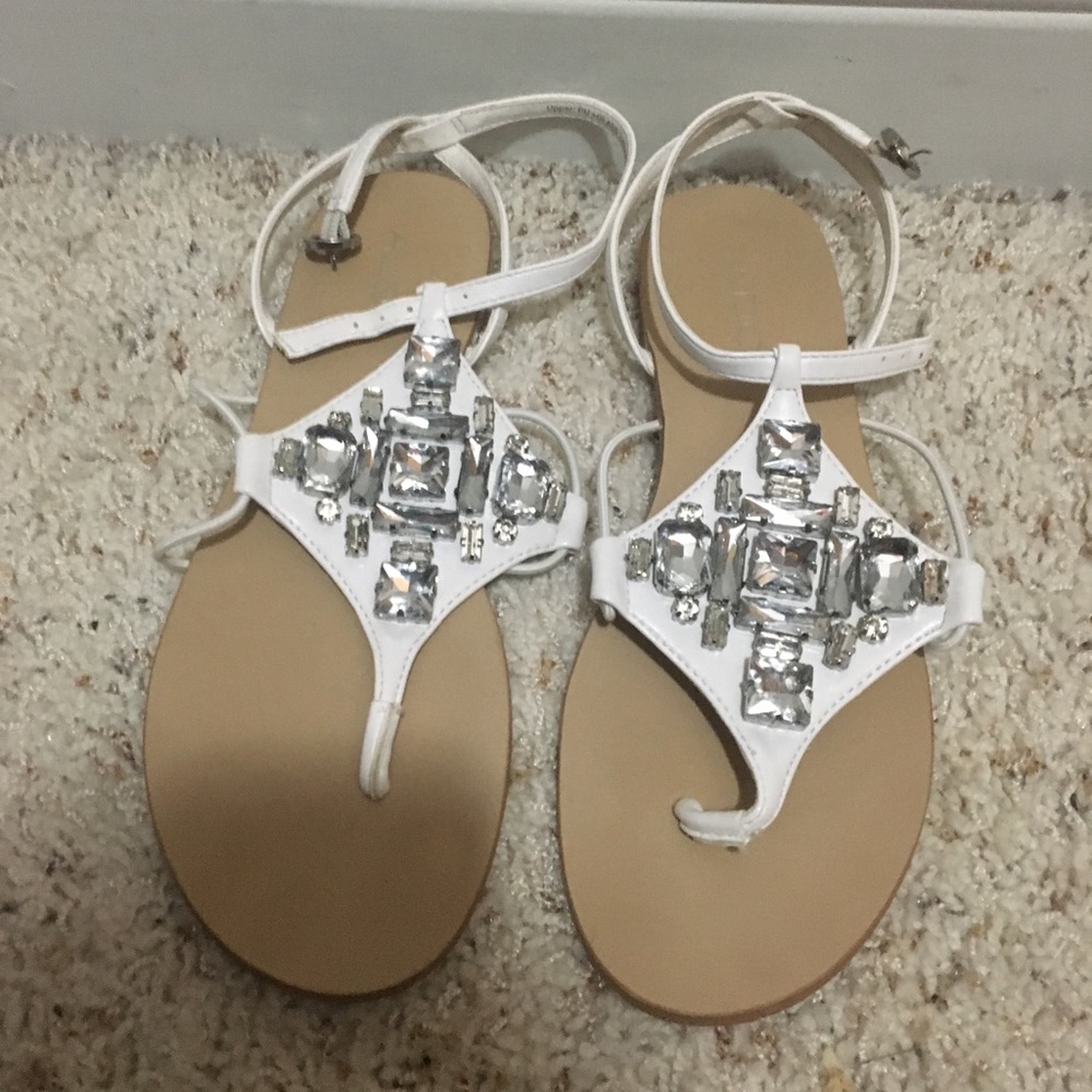 Aldo rhinestone sandals